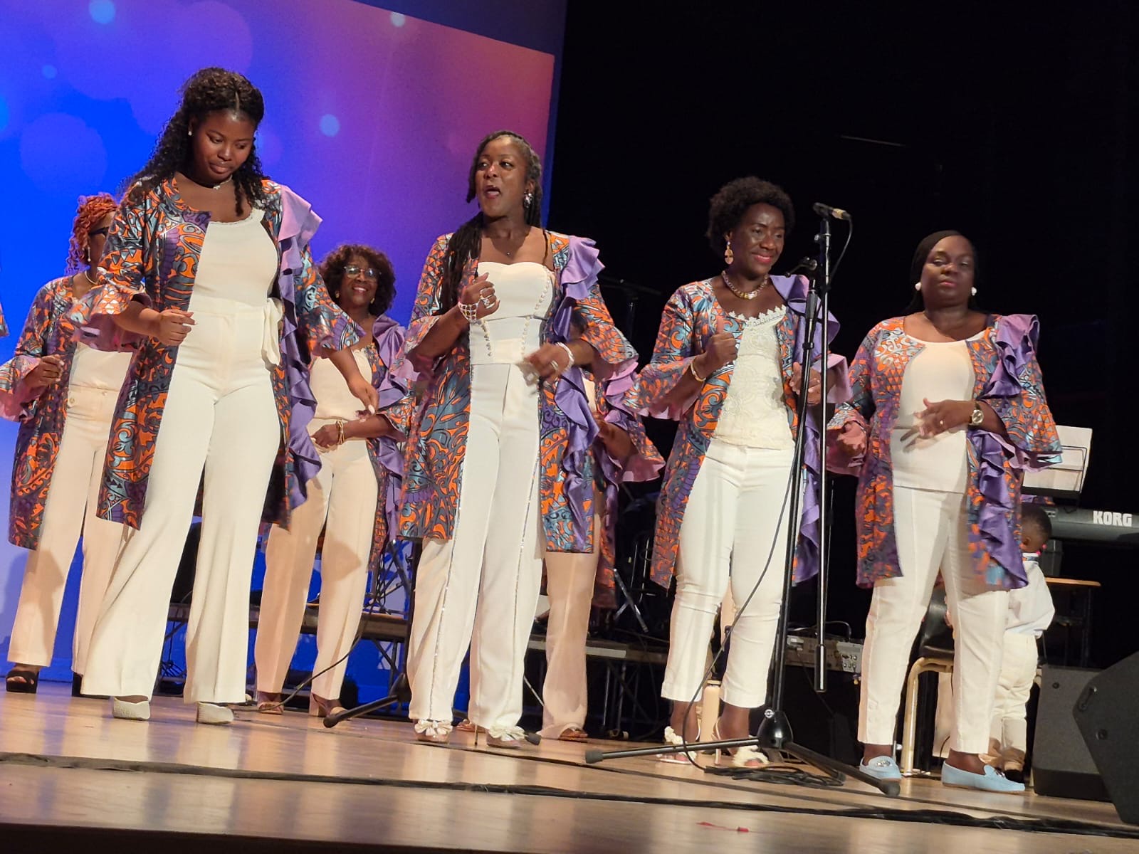 Le Choeur en performance